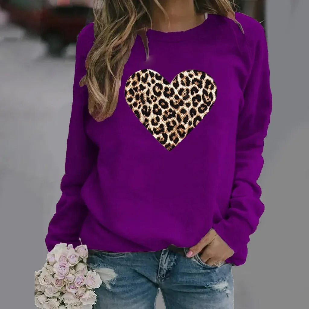 Women - Jumper - Round Neck with Kidney Motifs - Cozy Stylish Knitwear for Everyday Comfort