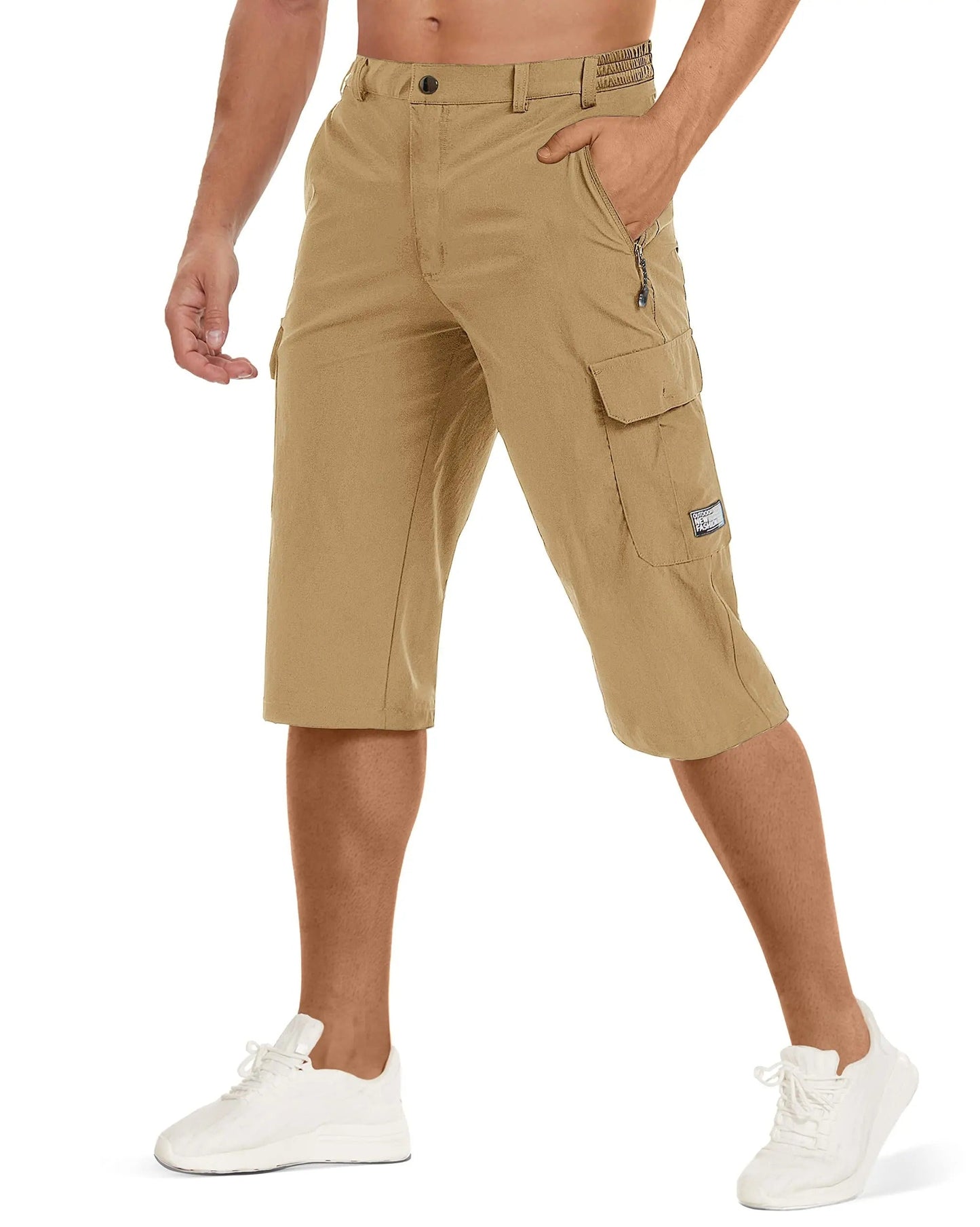 Lightweight cargo shorts