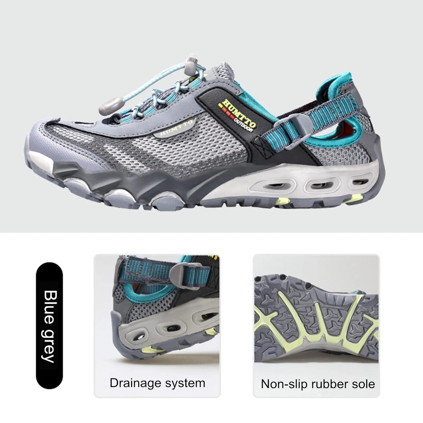 Breathable quick dry trekking barefoot shoes for men