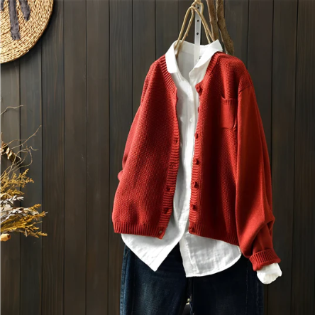 Women - Cardigan - Soft Knit - Elegant & Comfortable Style for Everyday Wear