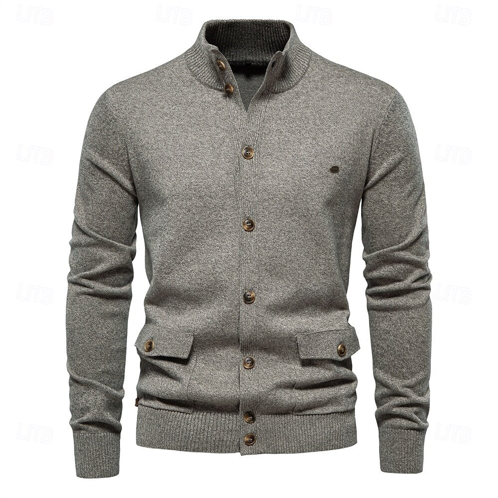 Men - Knitted Jumper - Stylish & Cosy Knitwear - Perfect for Casual Outings