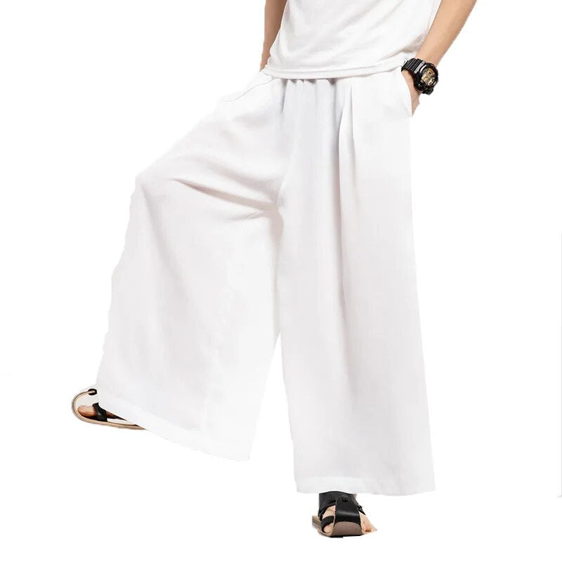 Summer Thin Wide Leg Trousers