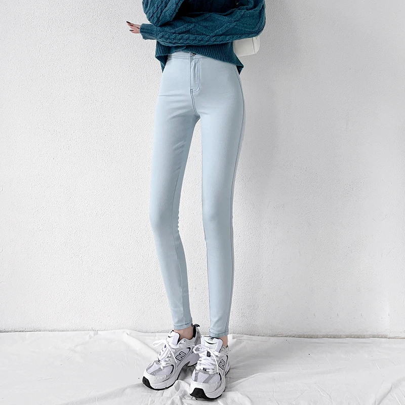 Ladies super stretch skinny jeans