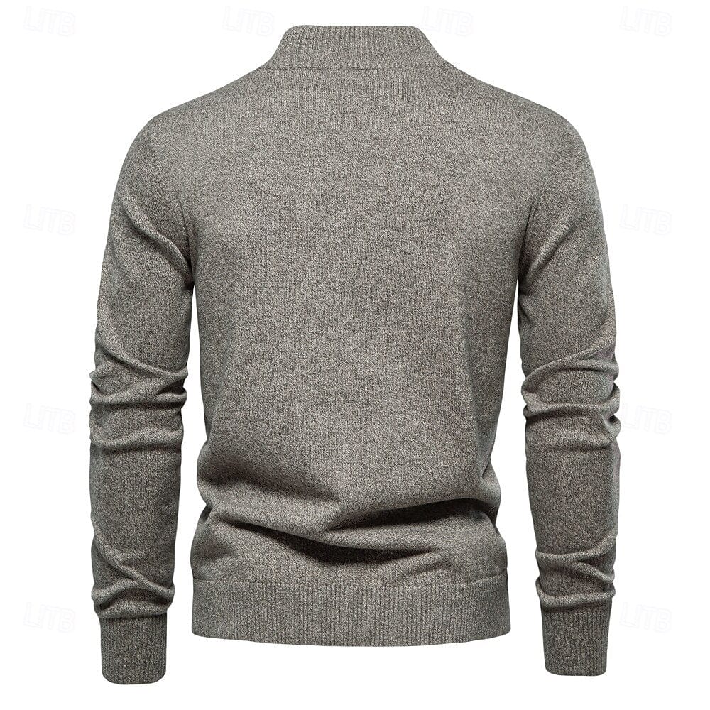 Men - Knitted Jumper - Stylish & Cosy Knitwear - Perfect for Casual Outings